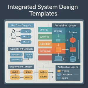 Integrated System Design Templates (UML + ArchiMate)